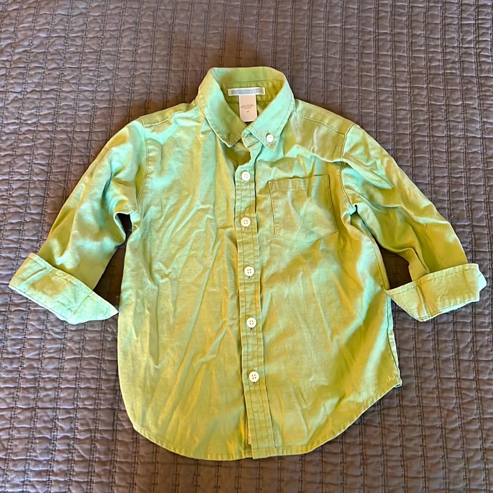 Janie & Jack Boys button down dress shirt 2T